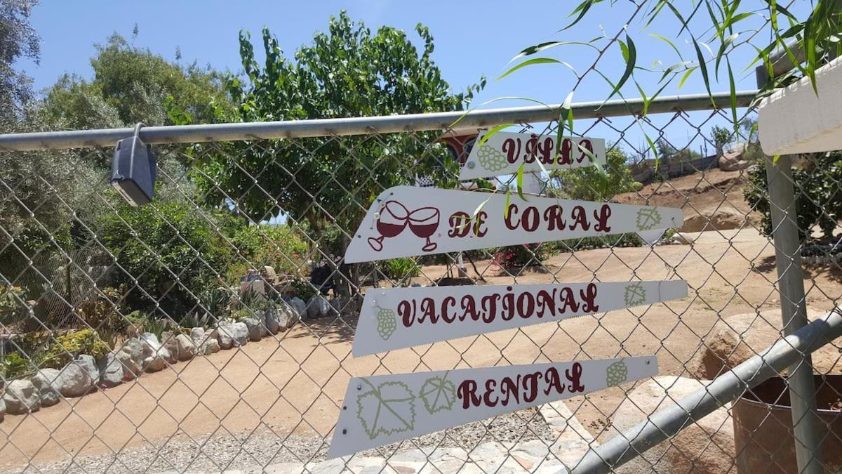 Villa De Coral Valle de Guadalupe Esterno foto